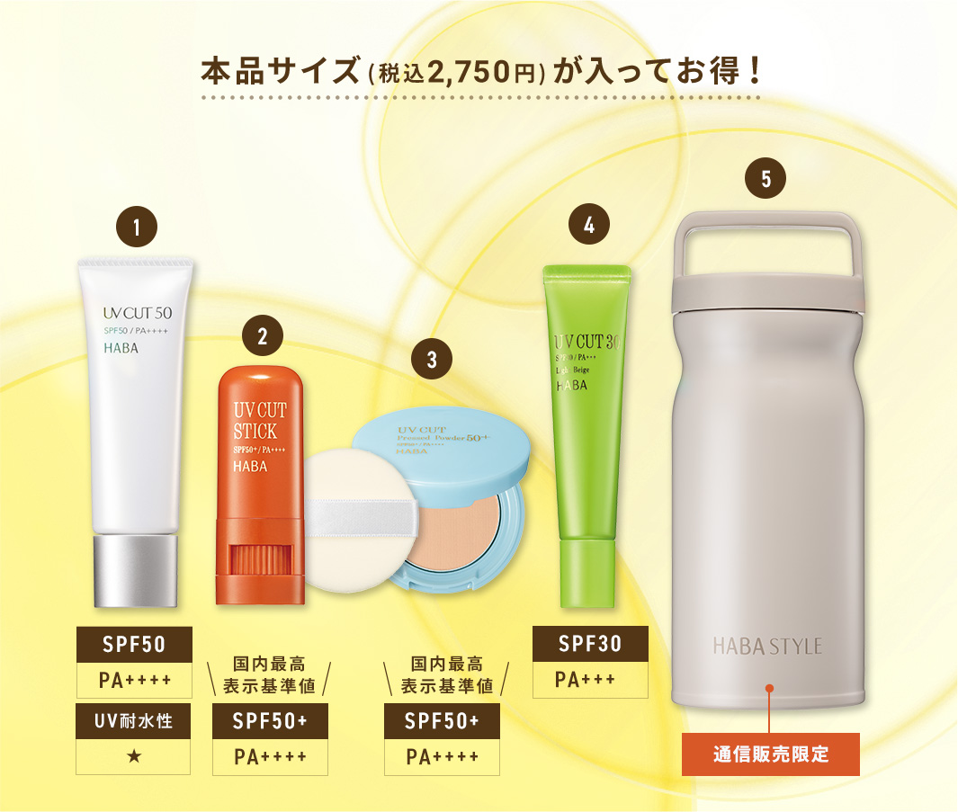 UVスペシャルケア＆ボトルセット