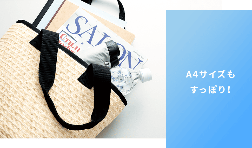 A4サイズもすっぽり！