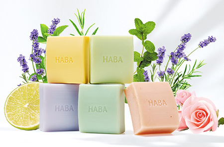 HABA 香りさわやかアロマソープセット