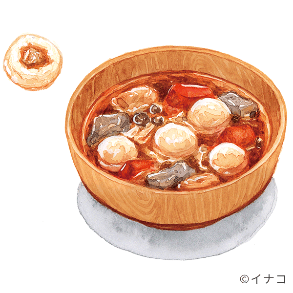 まめぶ汁