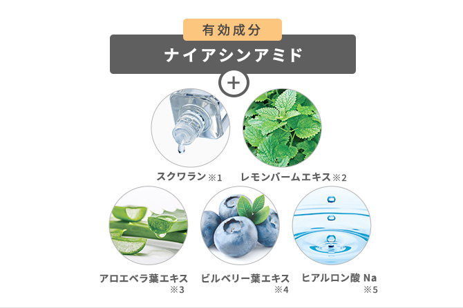 美容液成分を贅沢に配合