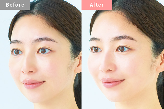 ひと塗りで明るく若々しい肌印象へ