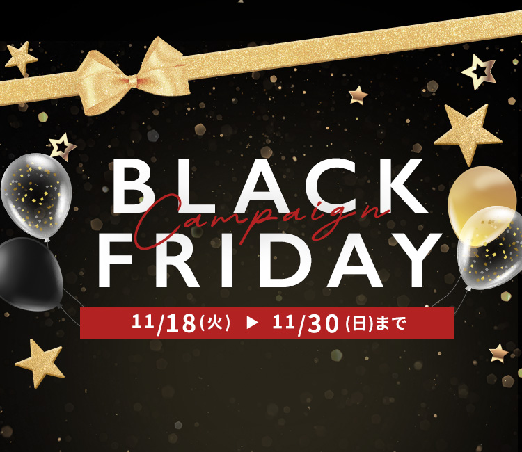 ブラックフライデー開催中！